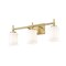 Z-Lite Cadoc 3 Light Vanity, 23.5in. W x 9in. H, Modern Gold 622-3V-MGLD - alternate 4